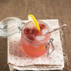 raspberries lemonade