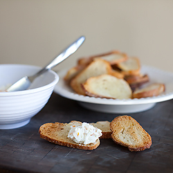 Goat Cheese with Apricots & Honey