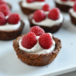 Raspberry Coconut Tartelettes