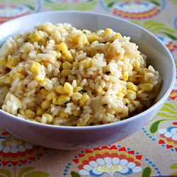 Sweet Corn Risotto