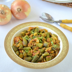 Okra Onion Curry