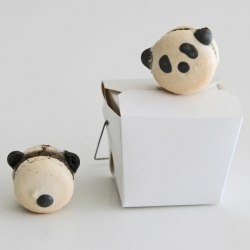 Panda Bear Macarons