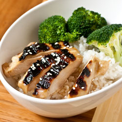 Panini-Grilled Chicken Teriyaki