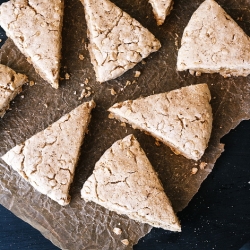 Maple Oat Scones