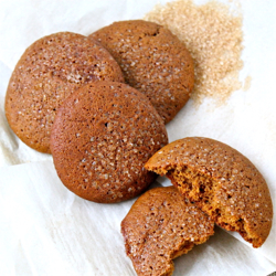 Soft Molasses Cookies