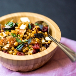 Fig Wheat Berry Salad