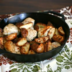 Roasted Chicken and Crispy Potatoes