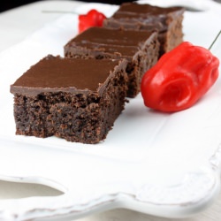 Red Savina Habanero Brownies