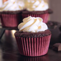 miette double chocolate cupcakes