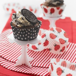 Oreo Black Bottom Cupcakes