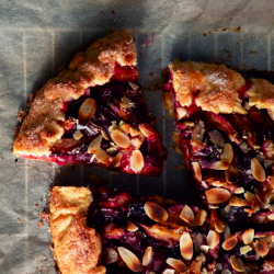 Rustic Plum Tart