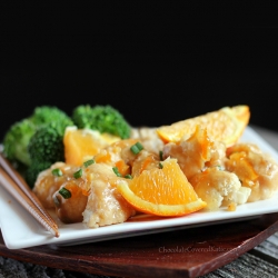 Healthy Chinese Orange Sesame Sauce