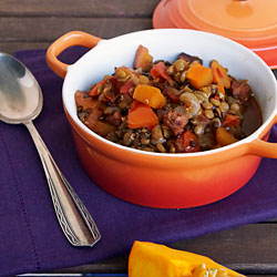 Two-Lentil Chili with Pumpkin