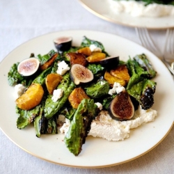 grilled kale salad