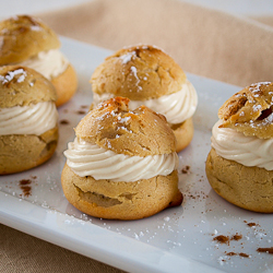 Pumpkin Beer Butterscotch Puffs