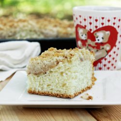 Yeast apple cake w/ Streusel