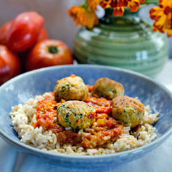 Kofta Ball with Indian Tomato Sauce