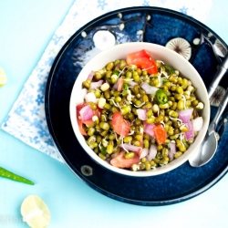 Sprouted Lentil Salad