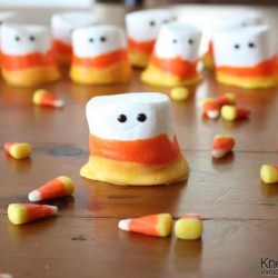 Candy Corn Marshmallows