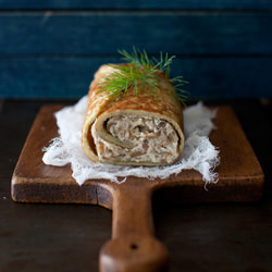 Rolled Dill Frittatine