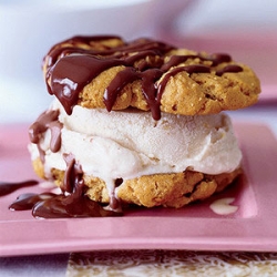 PB Ice Cream Sandwiches