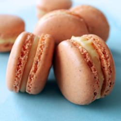 Mango Macarons