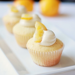 Meyer Lemon Cupcakes