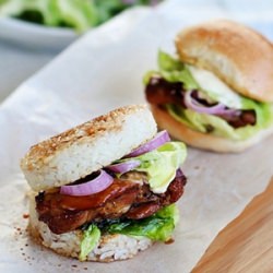 Teriyaki Chicken Burgers