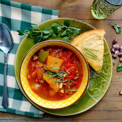 Heirloom Bean & Acorn Squash Chili