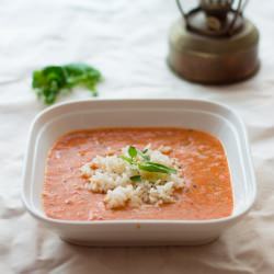 Cream of Tomato and Basil