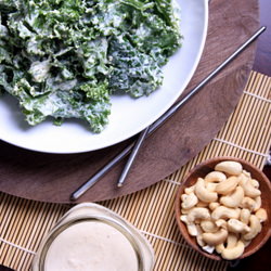 Raw Tahini and Cashew Dressing