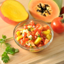 Papaya Mango Salsa