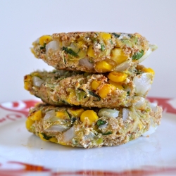 Zucchini and Corn Fritters