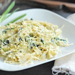 Spinach Artichoke Pasta