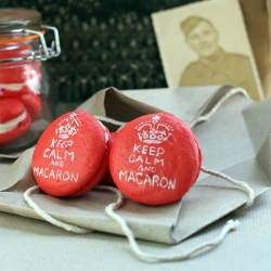 Hand-Painted Macarons