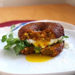 Savory Plantain Doughnuts