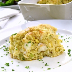 Shrimp Spoon Bread