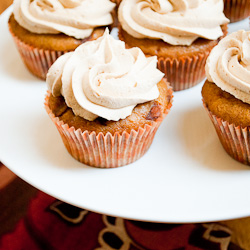 Pumpkin Biscoff Cupcakes