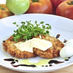 Fried green tomatoes