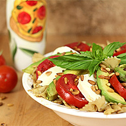 Avocado Caprese Salad