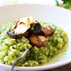 Evergreen Pesto Risotto