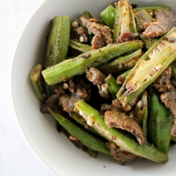 Beef with Okra