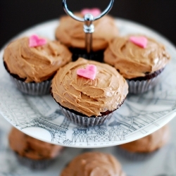 Nutella & Chocolate Cupcake