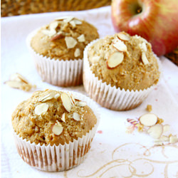 Almond Butter & Apple Muffins