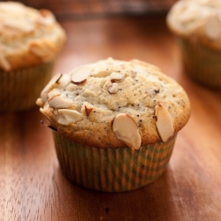 Almond Poppy Seed Muffins