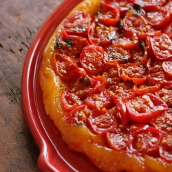 tomato tarte tatin