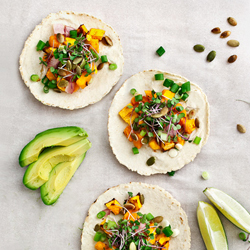 Miso Sweet Potato Tacos