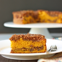 Pumpkin Swirl Coffee Cake