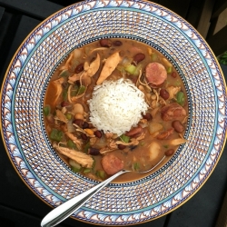 15 Bean Chicken & Sausage Gumbo