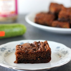 Paleo Zucchini Brownies